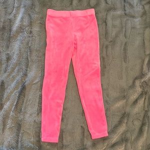 Lilly Pulitzer girls Velour leggings great condition!